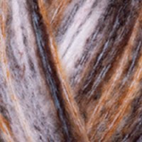Пряжа ALLEGRO, 50г цвет 741 коричневый меланж					