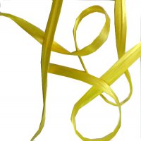 Косая бейка, 15 мм цвет желтый солнечный