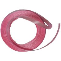 Лента атласная, 6 мм, цвет розовый светлый