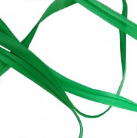 Косая бейка, 15 мм цвет ярко-зеленый