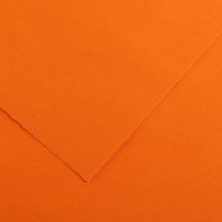 FOLIA Бумага цветная, 130 г/м2, 50х70 см, 1 л, оранжевый