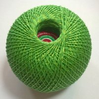 Нить для вязания Мальва, 75 г цвет 2504 зеленый