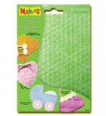 Makins  Текстурные листы  - Комплект С - соты, волны, петля, кружево
