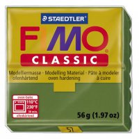 FIMO Classic Leaf Green полимерная глина, запекаемая в печке, уп. 56 гр. цвет: зелёный лист арт.8000-57