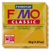 FIMO Classic Ochre полимерная глина, запекаемая в печке, уп. 56 гр. цвет: охра арт.8000-17