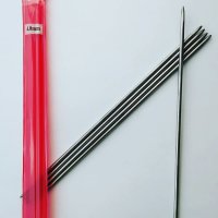 Чулочные спицы металлические №4.0, для ручного вязания фирмы 