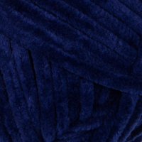 Пряжа Dolce, 100г 100% полиэстер, цвет 756 темно синий