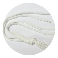 Шнурки 110-120 см цвет белый