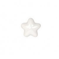 Пуговицы детские 15 мм звездочка №501 белый