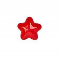 Пуговицы детские 15 мм звездочка №818 красный
