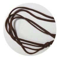 Шнурки 110-120 см цвет коричневый