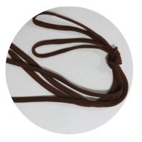 Шнурки 70 см цвет коричневый