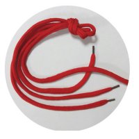 Шнурки 70 см цвет красный