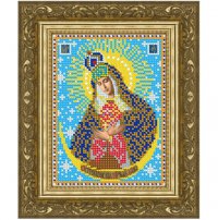 «Диамант» набор со стразами ДМ-419 «Прсв. Богородица Остробрамская» 14,3*19,3см (1шт) цвет: ДМ-419